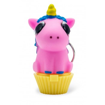SQUISHCORNS LIPBALM 1,8 gr met sleutelhanger assorti 4 x 6 CE