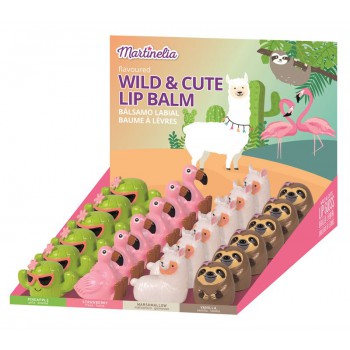 WILD & CUTE Lipbalm 1,3 gr assorti 4 x 6 CE assorti 