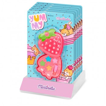 Martinelia Yummy strawberry make up setje | 12ce assorti/display