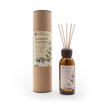 Reed Diffuser Botanical essence in luxe kokerverpakking pure cotton | 140 ml