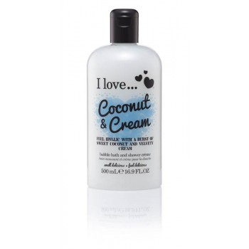 I LOVE Bath Shower Coconut Cream 500 ml